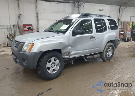 2008 Nissan Xterra S из США, поврежденный, VIN 5N1AN08W68C537427